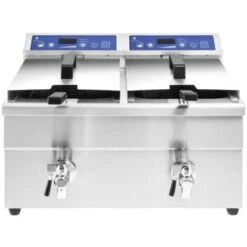 Friggitrice A Induzione 2 Vasche Da 10 Litri Con Timer E Rubinetto Di Scarico 8 Friggitrice A Induzione 2 Vasche Da 10 Litri Con Timer E Rubinetto Di Scarico -Piccoli Elettrodomestici Negozio 65341120 4