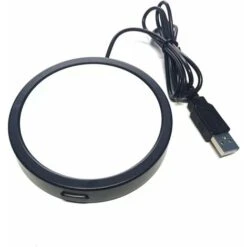 SOEKAVIA Scaldatazze Per Caffè, Riscaldatore Elettrico USB, Scalda Teiere, Fornisce Una Temperatura Costante Per Caffè, Latte E Bevande In Ufficio E A Casa.