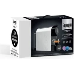 Bialetti Gioia Macchina Caffe' Espresso Per Capsule In Alluminio Incluse 32 Capsule Supercompatta Serbatoio 500ml Bianco 5 Bialetti Gioia Macchina Caffe' Espresso Per Capsule In Alluminio Incluse 32 Capsule Supercompatta Serbatoio 500ml Bianco -Piccoli Elettrodomestici Negozio 66889978 3