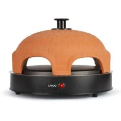 Forno Per Pizza 6 Persone Pizza Party 1200 W Nero Livoo -Piccoli Elettrodomestici Negozio 67531714 3