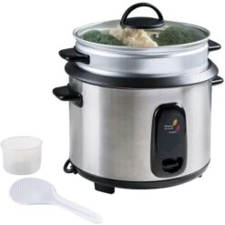 Cuociriso E Vaporiera Per 10 Persone 1,8 L 700 W Argento Livoo -Piccoli Elettrodomestici Negozio 67547084 3