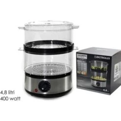 VAPORIERA RISOTTIERA CUOCI RISO ELETTRICO VAPORIERA CUOCIRISO COTTURA A VAPORE