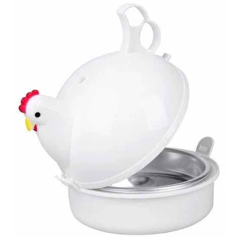 Bollitore Per Uova, Bollitore Per Uova Big Boiley 13,3 15,7 15,7 Cm, Bollitore Per Microonde Apparecchi Per La Cottura Rapida Delle Uova, 4 Uova 1 Bollitore Per Uova, Bollitore Per Uova Big Boiley 13,3 15,7 15,7 Cm, Bollitore Per Microonde Apparecchi Per La Cottura Rapida Delle Uova, 4 Uova