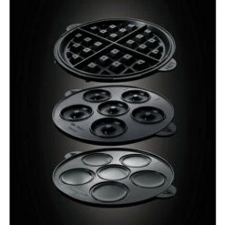 Piastra Per Cialde 3in1 900w Nera / Rossa - 24620-56 - Russell Hobbs 6 Piastra Per Cialde 3in1 900w Nera / Rossa - 24620-56 - Russell Hobbs -Piccoli Elettrodomestici Negozio 70414346 3