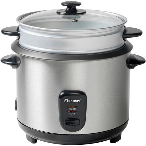Cuociriso Da 1.8l 700w Con Cestello Per La Cottura A Vapore - Arc180 - Bestron 2 Cuociriso Da 1.8l 700w Con Cestello Per La Cottura A Vapore - Arc180 - Bestron - immagine 2