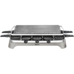 Macchina Per Raclette 10 Persone 1350w + Pietra Per Grigliare - Pr457b12 - Tefal