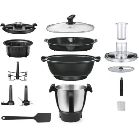 Robot Di Cottura Multifunzione Con Bilancia Integrata E Touch Screen + Una Vasca Aggiuntiva - Robicook + Bol - Robby 2 Robot Di Cottura Multifunzione Con Bilancia Integrata E Touch Screen + Una Vasca Aggiuntiva - Robicook + Bol - Robby - immagine 2