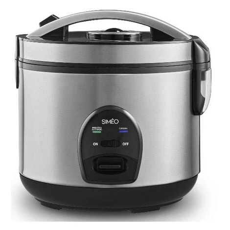 Cuociriso 3l 500w Inox/nero - Crm230 - Simeo 1 Cuociriso 3l 500w Inox/nero - Crm230 - Simeo