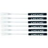 Set Di 6 Forchette Per Fonduta Nere Con Decoro Alpino - 3008186 Blk - Tableandcook