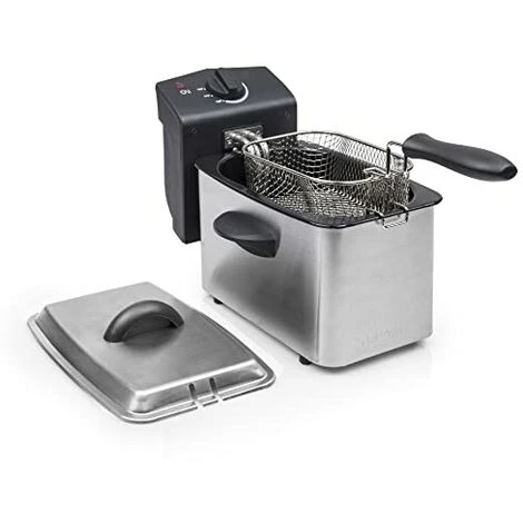 Tristar FR-6919 Friggitrice, 800 W, Inossidabile 18/8, Acciaio/Nero 2 Tristar FR-6919 Friggitrice, 800 W, Inossidabile 18/8, Acciaio/Nero - immagine 2