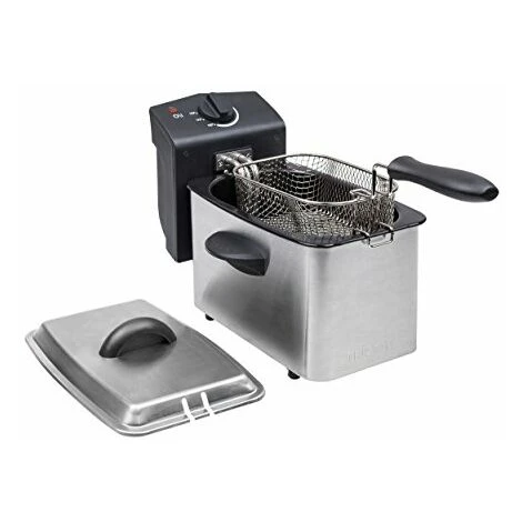 Tristar FR-6919 Friggitrice, 800 W, Inossidabile 18/8, Acciaio/Nero 3 Tristar FR-6919 Friggitrice, 800 W, Inossidabile 18/8, Acciaio/Nero - immagine 3