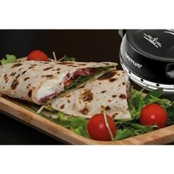 G3 Ferrari G10032 Pizzeria Snack Napoletana Forno Pizza Plus EVO, Doppia Pietra Refrattaria, 1200 W, Nero -Piccoli Elettrodomestici Negozio 70720888 3