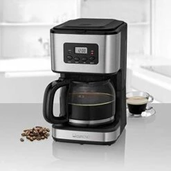 Clatronic KA 3642 Macchina Per Caffè Con Filtro Per 12 14 Tazze, 1,5 L, Acciaio Inossidabile, Timer, Inox Nero 6 Clatronic KA 3642 Macchina Per Caffè Con Filtro Per 12 14 Tazze, 1,5 L, Acciaio Inossidabile, Timer, Inox Nero -Piccoli Elettrodomestici Negozio 70772613 3