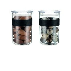 Bodum K11828-01SA - Barattolo Portaoggetti, 0,6 L, Colore: Nero -Piccoli Elettrodomestici Negozio 70787204 3