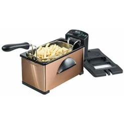Bestron Copper Collection Friggitrice, 2000 W, 3.5 Litri, Rame -Piccoli Elettrodomestici Negozio 70788451 4