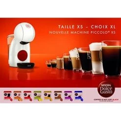 Krups Macchina Per Il Caffè Nescafé Dolce Gusto Piccolo XS Con Capsule, Per Caffè Caldi E Freddi, Con Pompa Da 15 Bar Di Pressione E Dosaggio Manuale Dell'acqua -Piccoli Elettrodomestici Negozio 70788502 3