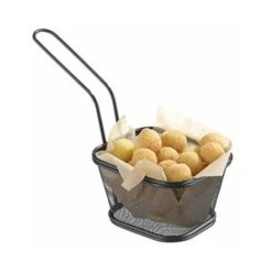 HENDI Mini Cestelli Per Friggere Impilabili Neri -Piccoli Elettrodomestici Negozio 70823938 3