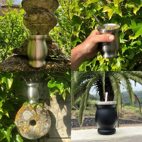 Bombilla Calabash Mate Kit Per Yerba Mate E Spazzola Per Bottiglie - Contiene 1 Tazza 1 Cannuccia Filtrante In Acciaio Inossidabile Di Alta Qualità 1 Spazzola Per La Pulizia 3 Ebook Gratuiti 4 Bombilla Calabash Mate Kit Per Yerba Mate E Spazzola Per Bottiglie - Contiene 1 Tazza 1 Cannuccia Filtrante In Acciaio Inossidabile Di Alta Qualità 1 Spazzola Per La Pulizia 3 Ebook Gratuiti - immagine 4
