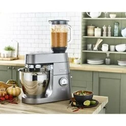 Kenwood KAH359GL Accessorio Frullatore Per Impastatrici Planetarie, In Vetro Thermoresist, Lame In Acciaio Inox Facilmente Removibile, Capacità 1,6L, Grigio Trasparente -Piccoli Elettrodomestici Negozio 70860747 4