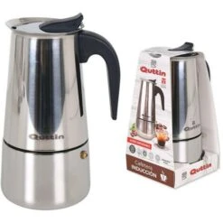 Cafettiera Italiana Quttin Acciaio Inossidabile Induzione