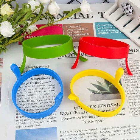 Kueatily 4 Pezzi 3.1" Anelli Per Uova In Silicone Anelli Per Frittelle Antiaderenti Resistenti Al Calore Stampo Per Uova Rotondo Per Friggere (4 Colori) 2 Kueatily 4 Pezzi 3.1" Anelli Per Uova In Silicone Anelli Per Frittelle Antiaderenti Resistenti Al Calore Stampo Per Uova Rotondo Per Friggere (4 Colori) - immagine 2