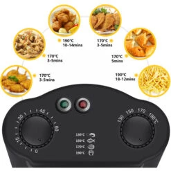 Aigostar Kenny - Friggitrice Ad Olio In Acciaio Inox 3 Litri Con Timer E Controllo Della Temperatura. Contenitore Rimovibile, Coperchio Di Visualizzazione E Cestello Per Friggere Con Ganci. 2200 W 8 Aigostar Kenny - Friggitrice Ad Olio In Acciaio Inox 3 Litri Con Timer E Controllo Della Temperatura. Contenitore Rimovibile, Coperchio Di Visualizzazione E Cestello Per Friggere Con Ganci. 2200 W -Piccoli Elettrodomestici Negozio 72603428 4