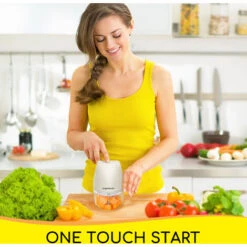 Aigostar Aimee - Tritatutto Da Cucina Elettrico, Mini Tritatutto Ricaricabile USB Con 3 Lame Acciaio Inossidabile, 250ML Robot Da Cucina Da. Avvio A Un Pulsante Con Blocco Per Sicurezza Per Bambini. 9 Aigostar Aimee - Tritatutto Da Cucina Elettrico, Mini Tritatutto Ricaricabile USB Con 3 Lame Acciaio Inossidabile, 250ML Robot Da Cucina Da. Avvio A Un Pulsante Con Blocco Per Sicurezza Per Bambini. -Piccoli Elettrodomestici Negozio 72603452 5