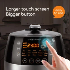 Aigostar Pentola A Pressione Programmabile E Multifunzionale, 7 In 1, Ricetta PDF Online. 5 Litri Con Pentola Interna Antianderente, 900W 9 Aigostar Pentola A Pressione Programmabile E Multifunzionale, 7 In 1, Ricetta PDF Online. 5 Litri Con Pentola Interna Antianderente, 900W -Piccoli Elettrodomestici Negozio 72603459 5