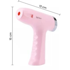 Mini Sbattitore Ricaricabile Con Fruste Tritatutto Frullino Per Uova 5 Velocità Colore: Rosa 9 Mini Sbattitore Ricaricabile Con Fruste Tritatutto Frullino Per Uova 5 Velocità Colore: Rosa -Piccoli Elettrodomestici Negozio 73109678 5