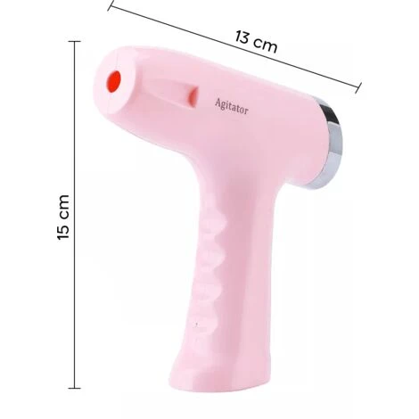 Mini Sbattitore Ricaricabile Con Fruste Tritatutto Frullino Per Uova 5 Velocità Colore: Rosa 5 Mini Sbattitore Ricaricabile Con Fruste Tritatutto Frullino Per Uova 5 Velocità Colore: Rosa - immagine 5