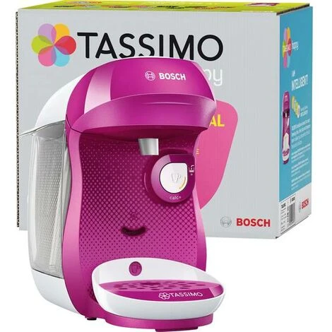 Bosch Haushalt Happy TAS1001 Rosa Macchina Per Caffè Con Capsule 1 Bosch Haushalt Happy TAS1001 Rosa Macchina Per Caffè Con Capsule