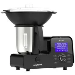 SOGO Human Technology Robot Da Cucina 1500 W Nero, Acciaio Inox