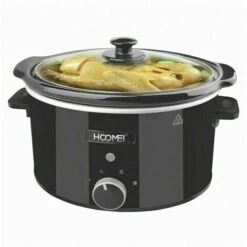 Slow Cooker Pentola Elettrica Cuoci Vivande Cottura Lenta 200W Capienza 3,5L