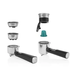 Princess Macchina Caffe' Espresso 4 In 1 Capsule Cialde E Macinato Con Montalatte 1.5 Lt -Piccoli Elettrodomestici Negozio 74969059 4