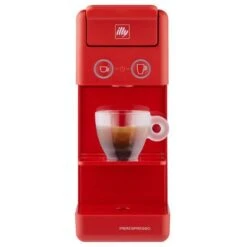 Illy Macchina Da Caffè Semi Automatica Iperespresso Serbatoio 0.7 Lt. Potenza 850 W Colore Rosso