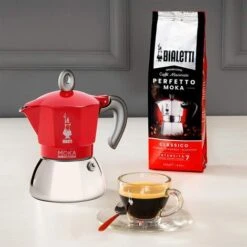 Caffettiera Moka Macchinetta Per Preparare Il Caffè Bialetti Induction Rossa Capacità 2 Tazze -Piccoli Elettrodomestici Negozio 76038293 3