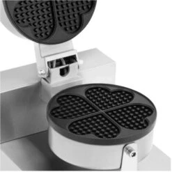 Piastra Per Waffel A Cuore Piastra Per Cialde 1000 W 0 - 5 Min Timer -Piccoli Elettrodomestici Negozio 77083193 3