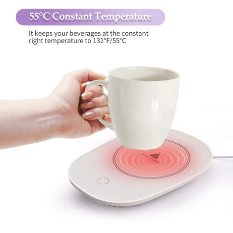 Scaldatazze USB Con Interruttore Del Sensore Di Gravità Inverno 55°C Scaldatazze Da Caffè A Temperatura Costante Scaldatazze Elettrico Da Tavolo Per Caffè Latte Tè Acqua Ufficio Uso Domestico Spegnime 5 Scaldatazze USB Con Interruttore Del Sensore Di Gravità Inverno 55°C Scaldatazze Da Caffè A Temperatura Costante Scaldatazze Elettrico Da Tavolo Per Caffè Latte Tè Acqua Ufficio Uso Domestico Spegnime - immagine 5