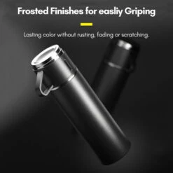 Bottiglia D'acqua Isolata Sottovuoto In Acciaio Inossidabile A Doppio Strato Bottiglia Termica 12H Mantiene Caldo E Freddo A Tenuta Stagna Adatto Per Viaggi All'aperto In Casa E Ufficio (confezione Re -Piccoli Elettrodomestici Negozio 77490744 5