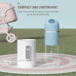Scaldabiberon Portatile Termostato Per Biberon Termostato Regolabile Display A LED Alimentato Tramite USB Con Biberon In Vetro Da 240 Ml E Distributore Di Latte In Polvere (blu) 8 Scaldabiberon Portatile Termostato Per Biberon Termostato Regolabile Display A LED Alimentato Tramite USB Con Biberon In Vetro Da 240 Ml E Distributore Di Latte In Polvere (blu) -Piccoli Elettrodomestici Negozio 77490854 4