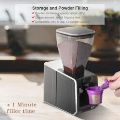 Riempitrice Per Polvere Riempitrice Per Polvere Di Caffè Per K-cup 1.0 Dispenser Per Capsule Di Caffè Contenitore Per Polvere Di Caffè -Piccoli Elettrodomestici Negozio 77495730 5