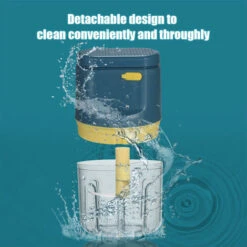 Tritatutto Elettrico Mini Tritatutto Per Cipolle 3 Lame Affilate Frullatore Per Aglio Portatile Mini Mixer Per Condimento 230 Ml (blu) -Piccoli Elettrodomestici Negozio 77496177 3