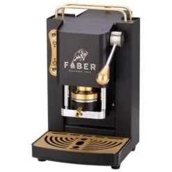 Faber Macchina Da Caffe A Cialde Pro Mini Deluxe Mat Black - FABPROMINIBLACKBASOT