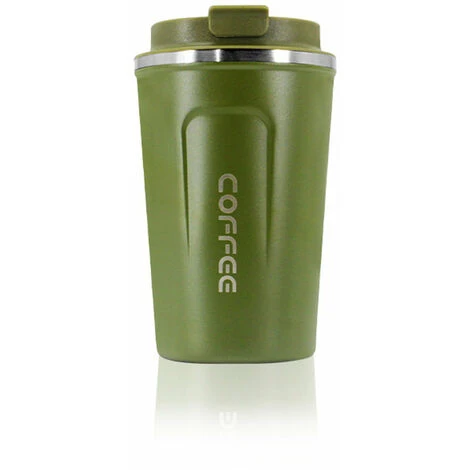 380mLCoffee Cup Tazza Termica Isolata A Tenuta Stagna Tazza Da Caffè Da Viaggio Portatile Per Auto In Acciaio Inossidabile (verde) 1 380mLCoffee Cup Tazza Termica Isolata A Tenuta Stagna Tazza Da Caffè Da Viaggio Portatile Per Auto In Acciaio Inossidabile (verde)