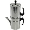 Ilsa Napoletana Caffettiera, 6 Cups, Alluminio, Argento