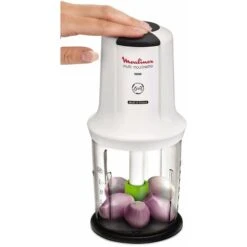 Moulinex AT723110 Multi Moulinette 6-in-1, 500 W, 0.5 Litri, Di Plastica, 2 Velocità, Bianco -Piccoli Elettrodomestici Negozio 78985991 4