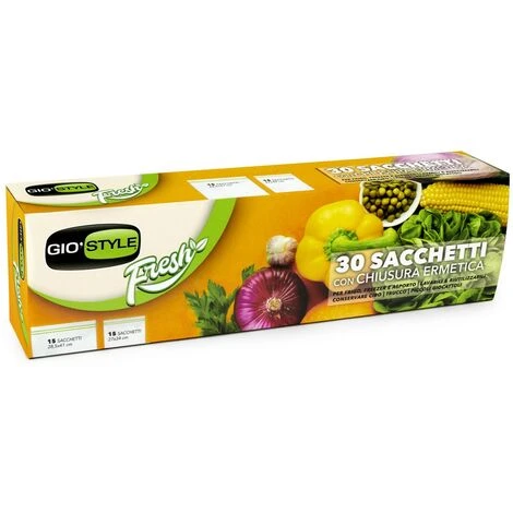 Sacchetti Ermetici Fresh GIOSTYLE - Size 12 +20 2 Sacchetti Ermetici Fresh GIOSTYLE - Size 12 +20 - immagine 2