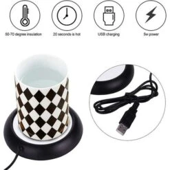 Scaldatazze Usb, -Piccoli Elettrodomestici Negozio 81289793 3