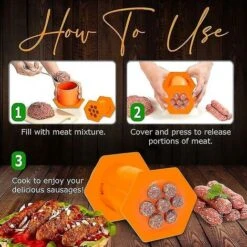 Macchina Per Hot Dog, Estrusore Di Strisce Di Carne, Palline Di Pasta, Prototipazione Rapida -Piccoli Elettrodomestici Negozio 81289892 4