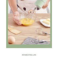 Sbattitore Elettrico, Frullatore Multifunzione A 3 Velocità Ricaricabile USB Senza Fili Con 2 Fruste, Sbattitore Elettrico Portatile Per Proteine Di Crema Pasticcera 8 Sbattitore Elettrico, Frullatore Multifunzione A 3 Velocità Ricaricabile USB Senza Fili Con 2 Fruste, Sbattitore Elettrico Portatile Per Proteine Di Crema Pasticcera -Piccoli Elettrodomestici Negozio 81290480 4